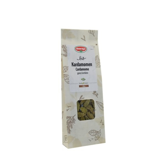 Morga Gewürz Kardamomen Ganz Bio Nfb 40g buy online