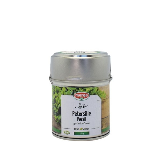 Morga Gewürz Petersilie Geschnitten Bio Dose 12g buy online