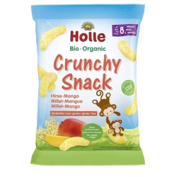 Holle Bio-Crunchy Snack Hirse Mango (neu) 25g