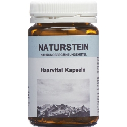 Naturstein Haarvital Kapseln Glasflasche 100 Stück