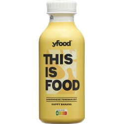 Yfood Trinkmahlzeit Happy Banana Flasche 500ml