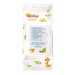 Nuby Citroganix Reinigungstuech Nuggi/spielz 48 Stück