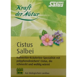 Salus Cistus Sage Tea Organic Bag 15 Pieces