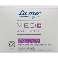 La Mer Med+ Anti-Stress Nachtcreme Rei ohne Parfüm 50ml
