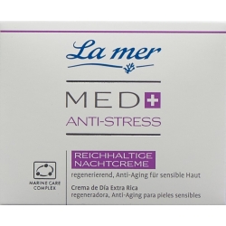 La Mer Med+ Anti-Stress Nachtcreme Rei ohne Parfüm 50ml