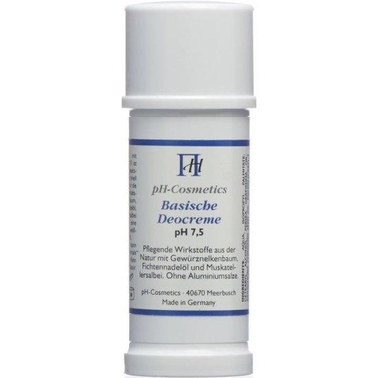 Ph-cosmetics Basische Deocreme Ph7.5 Stick 40ml buy online