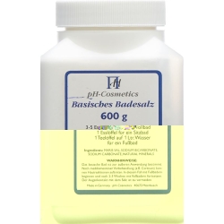 Ph-cosmetics Basisches Badesalz Dose 600g