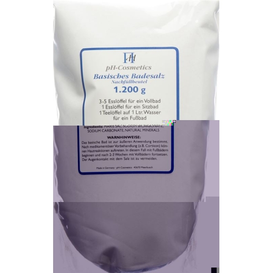 Ph-cosmetics Basisches Badesalz Nachfüllbtl 1200 buy online