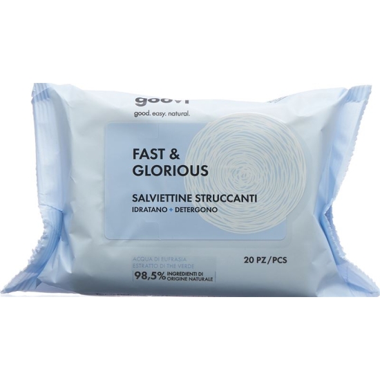 Goovi Fast And Glorious Make-up-entferner 20 Stück buy online