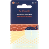 Top Caredent A-brush 3 Idbh-o Orange 25 Stück