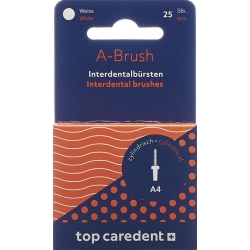 Top Caredent A-brush 4 Idbh-w Weiss 25 Stück
