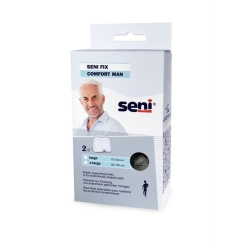 Seni Fix Comfort Man L Black 2 Stück