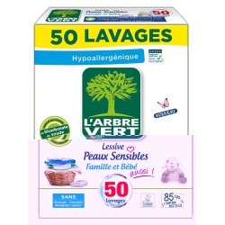 L'Arbre Vert Öko Waschmittel Pulver Empf H Fr 2.5kg
