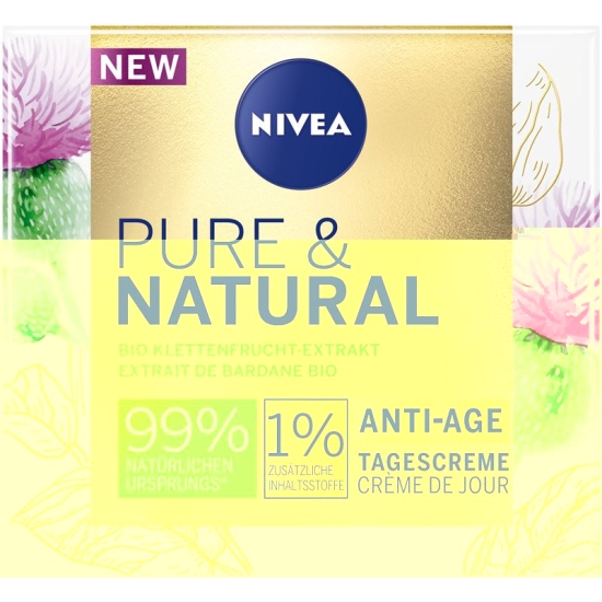 Nivea Pure & Natural Tagescreme Anti-Age 50ml buy online