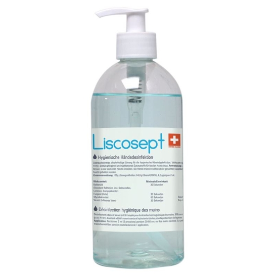 Liscosept Händedesinfektion Dosierpumpe 500ml buy online