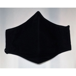 Vasano Fabric Mask Washable Black Uni
