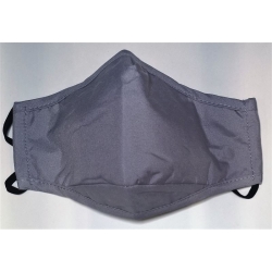 Vasano fabric mask washable light gray uni