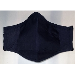 Vasano Fabric Mask Washable Dark Blue Uni