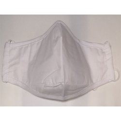 Vasano fabric mask washable white uni