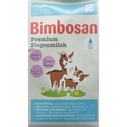 Bimbosan Premium Ziegenmilch 2 Refill Beutel 400g