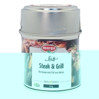 Morga Gewürz Steak & Grill Bio Dose 70g
