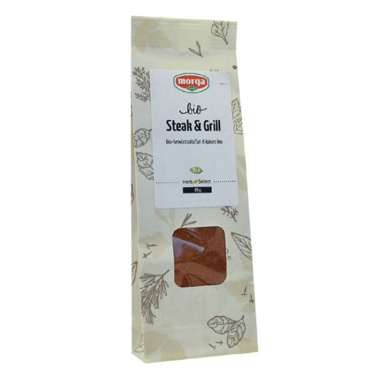 Morga Gewürz Steak & Grill Bio Nfb 85g buy online