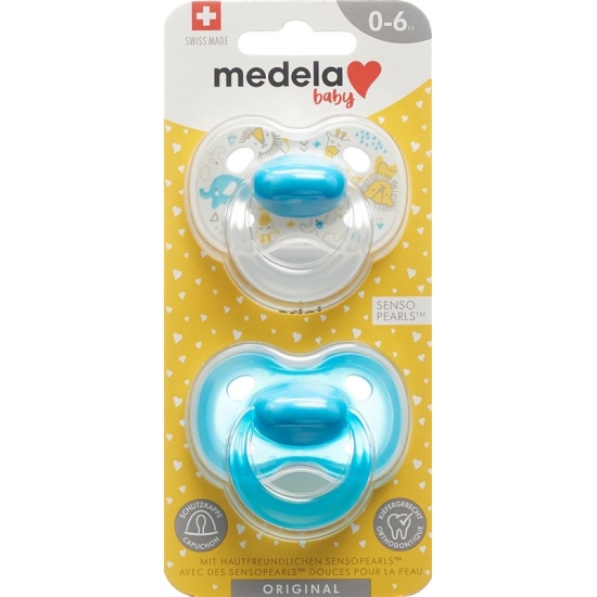 Medela Baby Dummy Original 0-6 Boy 2 pieces buy online