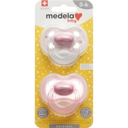 Medela Baby Dummy Original 0-6 Girl 2 pieces