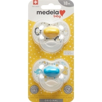 Medela Baby Dummy Original 18+ Unisex 2 pieces