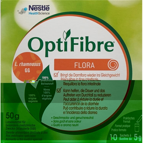 OptiFibre Flora Powder 10 sachets 5g buy online