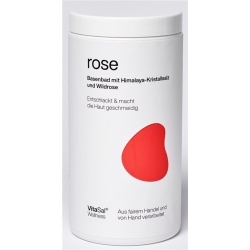 Vitasal Wellness Basenbad Hima Salz Wildrose 400g