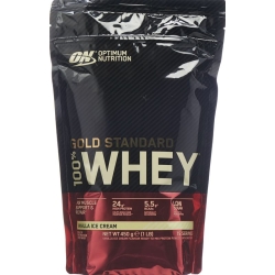 Optimum 100% Whey Gold Std Vanilla Ice Beutel 450g
