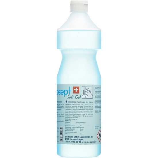 Liscosept Soft Gel Händedesinfekt Flasche 1000ml buy online