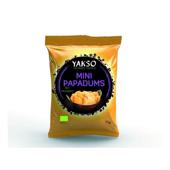 Yakso Mini Papadums Beutel 75g buy online