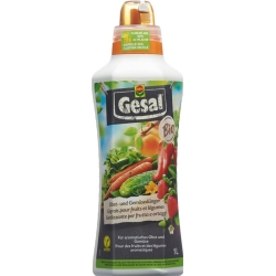 Gesal Obst- und Gemüsedünger Bio Flasche 1L