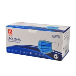 Webstar Op-Maske Typ Iir Blau Ela Ohrschlau 50 Stück