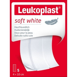 Leukoplast Soft White 4x10cm 5 pieces