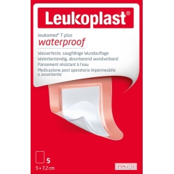 Leukoplast Leukomed T+ 7.2x5cm Sterile 5 pieces