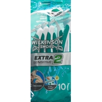 Wilkinson Extra II Sensitive Einwegras Her 10 Stück
