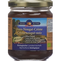 Bioking Nuss Nougat Creme Bio Glas 200g