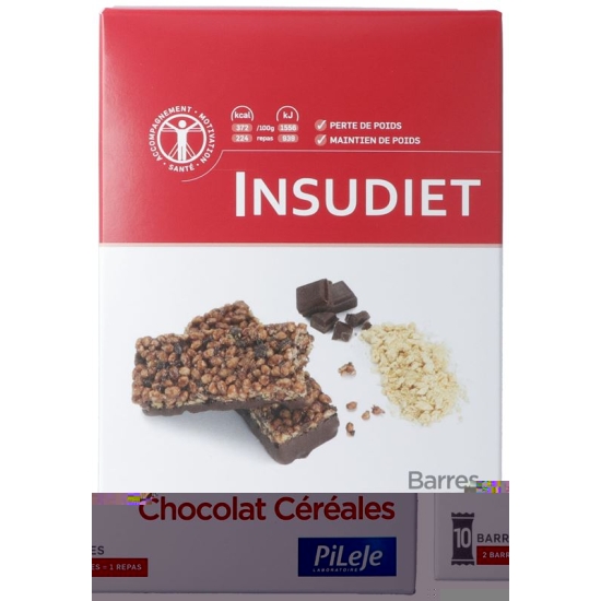 Insudiet Knusperriegel Schokolade Getreide 10 Stück buy online