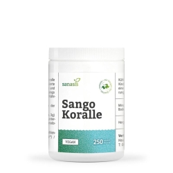 Sanasis Sango Koralle Pulver Vegan Dose 250g