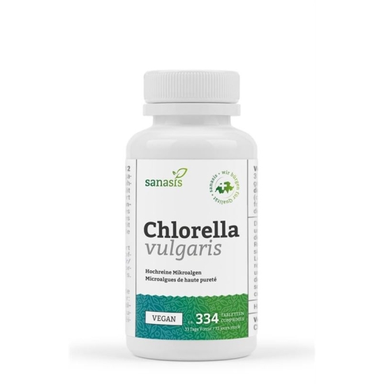 Sanasis Chlorella Vulgaris Tabletten Vegan Dose 100g buy online