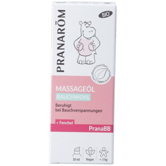 Pranarom Pranabb Massageöl Bauchwohl Bio 30ml buy online