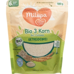 Milupa Bio Getreidebrei 3 Korn 6m Beutel 180g