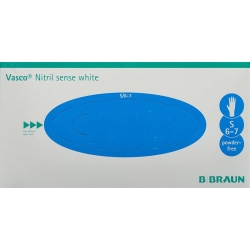 Vasco Nitril Sense S White 200 Stück