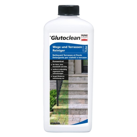Glutoclean Wege + Terrassen Reiniger Flasche 1L buy online