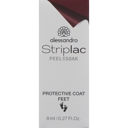 Alessan Striplac Peel Or Soak Coat Feet