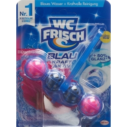 WC-frisch Kraft-Activ Blauspüler Blütenfri 50g