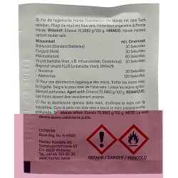 Martec Desinfektionstücher mit Aloe Vera 10 Stück